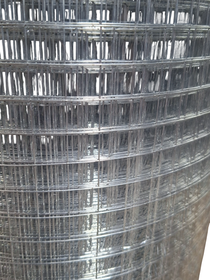 Malla Soldada Galvanizada 90cm largo 10mt