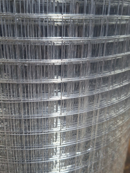Malla Soldada Galvanizada 90cm largo 10mt